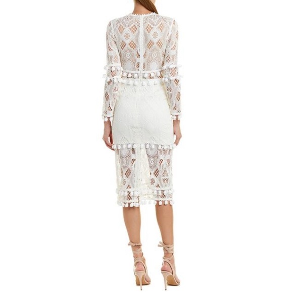NEW ⚡️ ALEXIS Callie White Lace Midi Dress - Picture 2 of 2